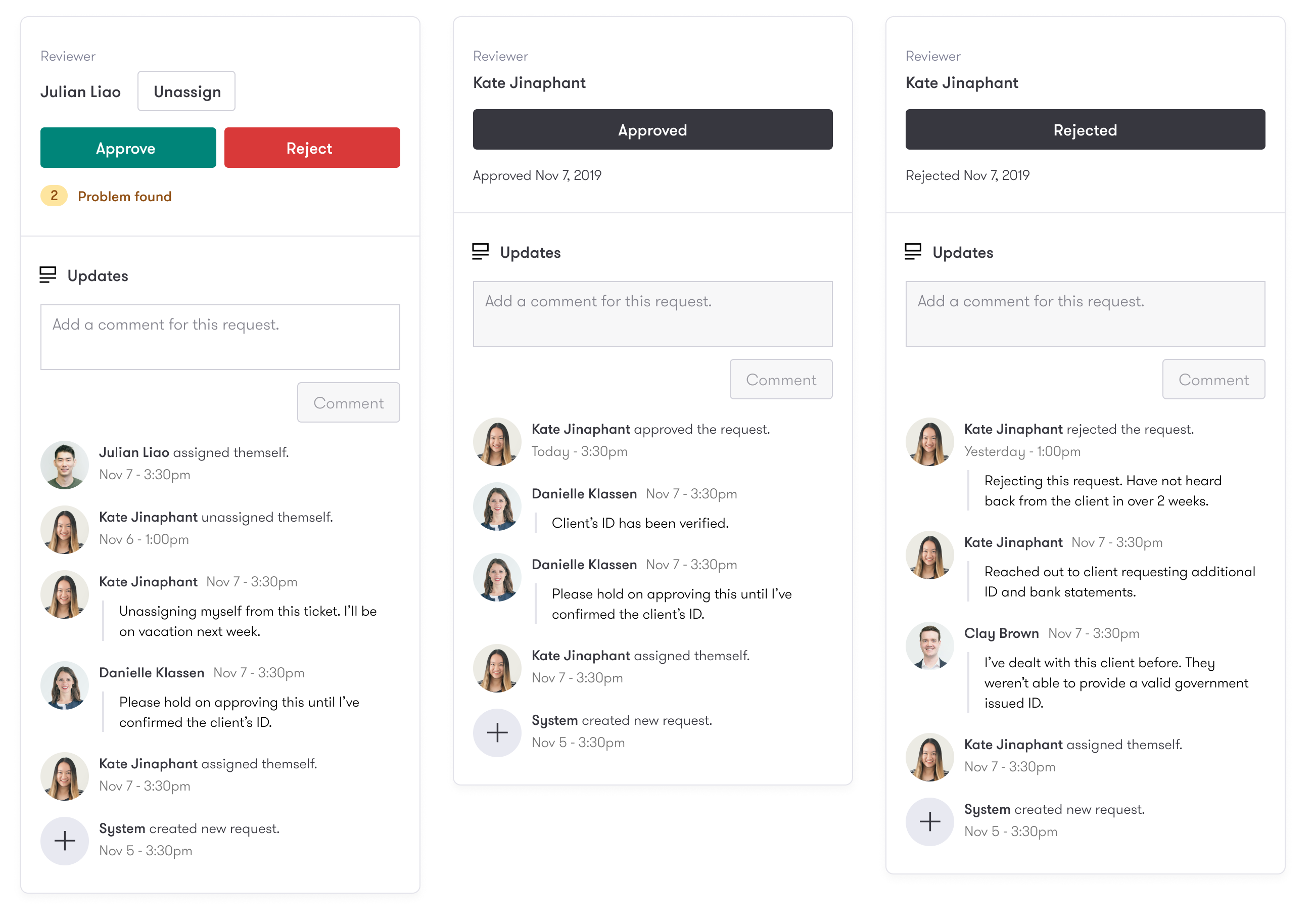 controls and papertrail
